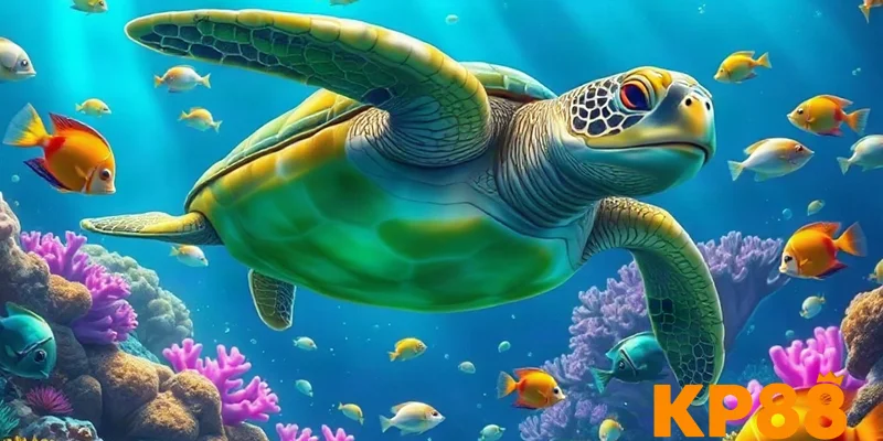 Bắn cá rùa xanh KP88 – Trò chơi bắn cá đổi thưởng với đồ họa 3D sống động