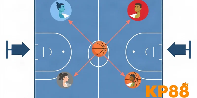 Cấu trúc giải đấu NBA với hai hội Đông và Tây