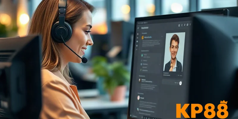Hỗ trợ khách hàng KP88 giải đáp thắc mắc về nạp tiền qua kênh trực tuyến