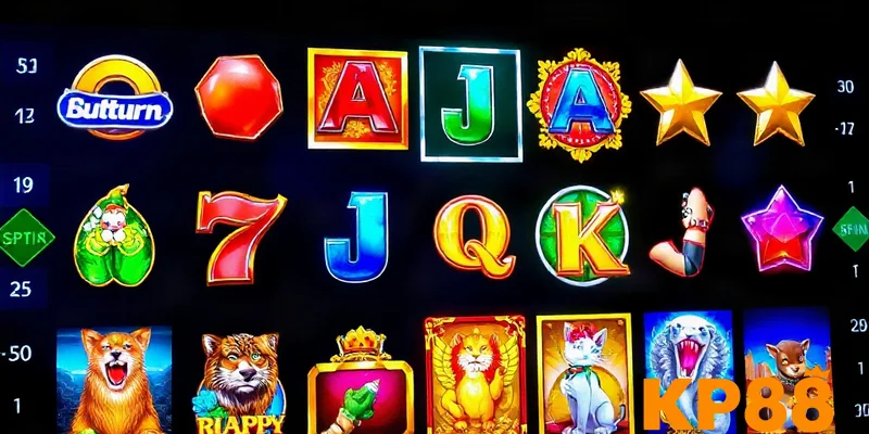 Kho game nổ hũ KP88 đa dạng với nhiều chủ đề slot khác nhau